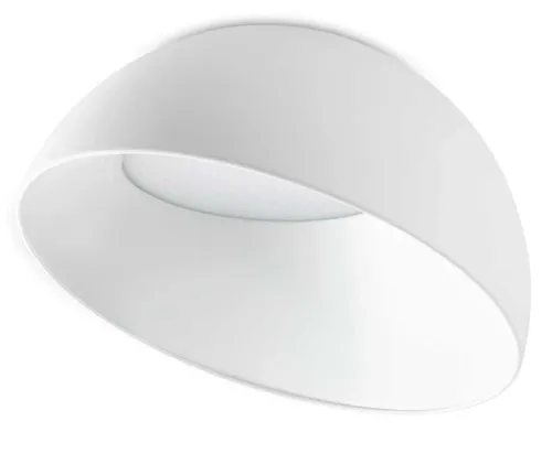 Lampa sufitowa z białym kloszem Ideal Lux 297101 Corolla-2 pl LED 24W 3000K 35cm Super okazja