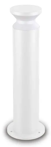 Nowość Biała zewnętrzna lampa stojąca słupek ogrodowy Ideal Lux 318721 Torre pt1 h60 E27