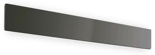 Ekspresowa dostawa Czarna aluminiowa lampa ścienna kinkiet prostokątny Ideal Lux 277226 Zig zag ap d75 3000K LED 30W