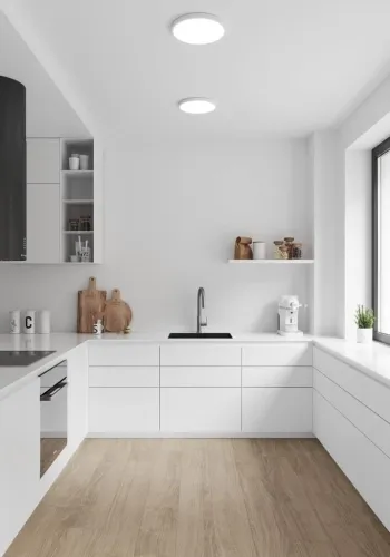 Lampa sufitowa okrągły plafon łazienkowy Nordlux 2110456101 Oja 29 LED 15W 2700K IP54 29cm Biały Wyprzedaż