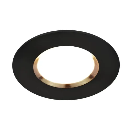 Hit sprzedaży Lampa sufitowa Podtynkowa Nordlux 2015650103 Dorado LED 4,7W 3000K IP56 ściemniacz 8,5cm czarny aplikacja Nordlux Smart Home
