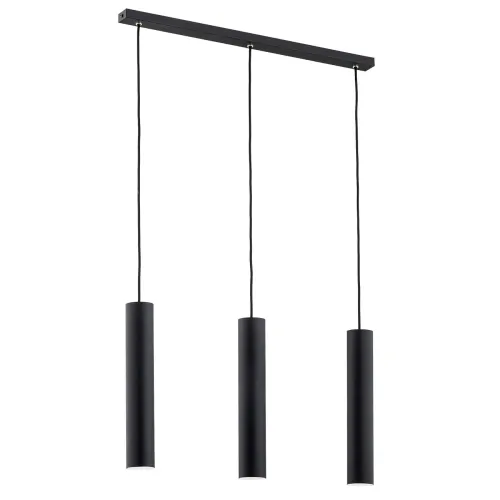 Lampa wisząca nad stół lub wyspę Argon 6112 Gomera Plus 3xGU10 czarny Ostatnie sztuki