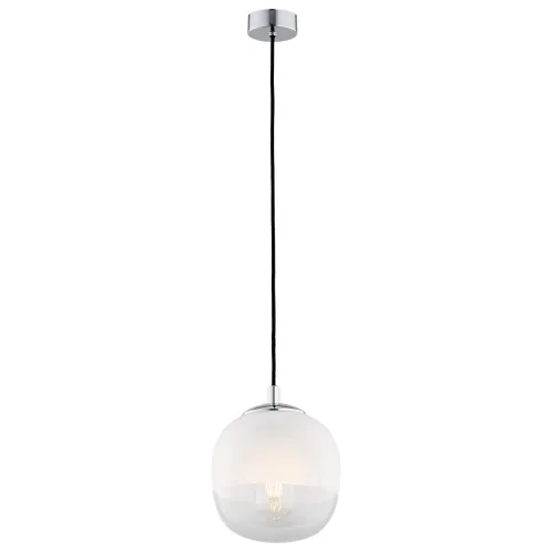 Baltimore Wisząca Argon 4676 Opal Mat, Transparent, El. Chromowane Okazja