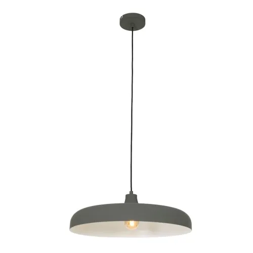 Oferta Szara okrągła lampa wisząca nad stół Steinhauer 2677GR Krisip E27 50cm