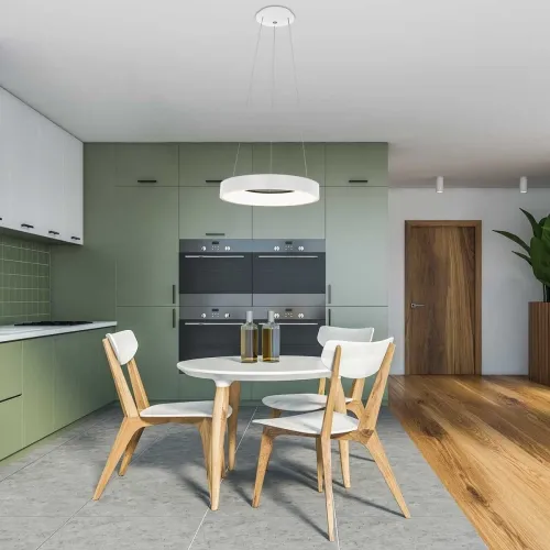 Biała okrągła lampa wisząca ledowa Steinhauer 2695W Ringlede LED 40W 2700K 48cm Zamów teraz