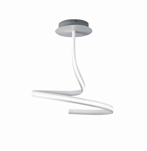Rabat Biała lampa sufitowa dekoracyjnie zakręcona listwa spirala Vivida International 0030.20 N Ribbon LED 20W 4000K 50cm