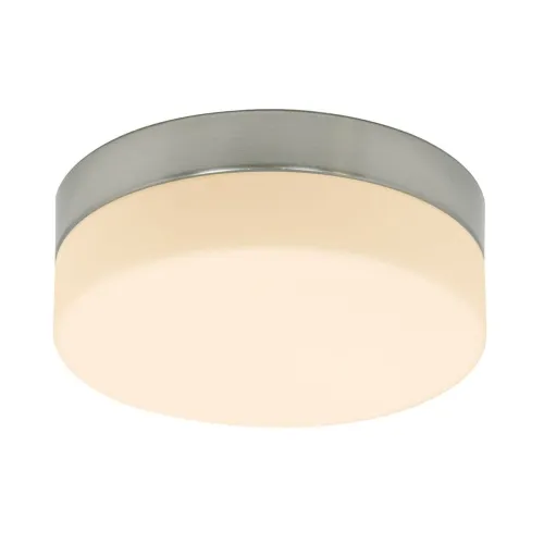 Rabat Srebrna okrągła lampa sufitowa plafon Steinhauer 1363ST Ceiling and Wall LED 12W 3000K 24cm