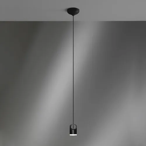Okazja Lampa Wisząca Vivida International 0053.30.NE Bag LED 5W 3000K 7cm x 168cm Czarny