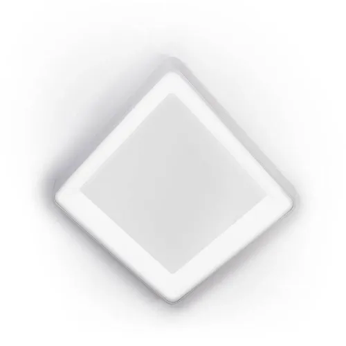 Biały kwadratowy zaoblony plafon lampa sufitowa Vivida International 0044.22.BI Inner S LED 32W 3000K 40cm Do wyczerpania zapasów