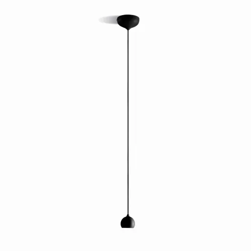 Szybka dostawa Czarna lampa wisząca mała kula Vivida International 0054.30.NE Shallow LED 5W 3000K CRI90 8cm