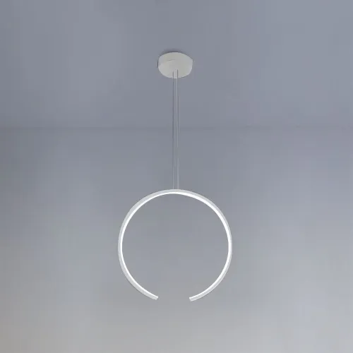 Wybór klientów Biała lampa wisząca rozcięta obręcz 45cm Vivida International 0074.30 Olympic LED 24W 3000K