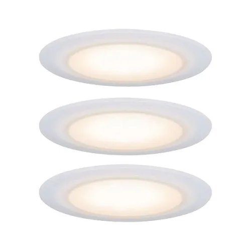 Premium Premium Suon ciapła barwa ściemniana IP44 LED 3x6,5W 230V 2000-2700K Satynowany Paulmann PL99942