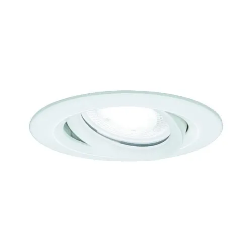 Oprawa do wbudowania NOVA PLUS LED DIM wychylna GU10 6W 470lm 93mm 4000K IP65 230V biały mat Paulmann PL93672 Cena promocyjna