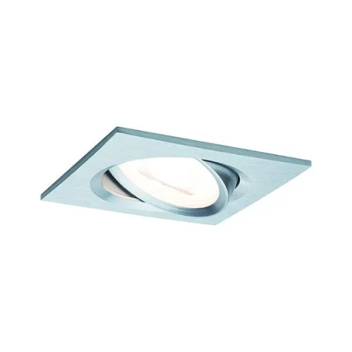 Oprawa do wbudowania NOVA COIN LED wychylna 6W 470lm 84x84mm 2700K IP23 230V aluminium Paulmann PL93455 Wysoka jakość
