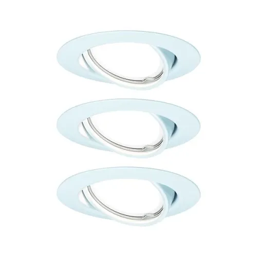 Base Coin oprawa wbudowana ruchoma LED 3-st ściemnianie 3x5W 230V GU10 51mm Biały/Metal Paulmann PL93426 Zamów teraz