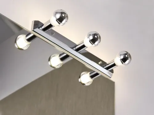 Oprawa ścienna MIRROR REGULA nad lustro E14 3x40W 230V chrom Paulmann PL99679 Super okazja