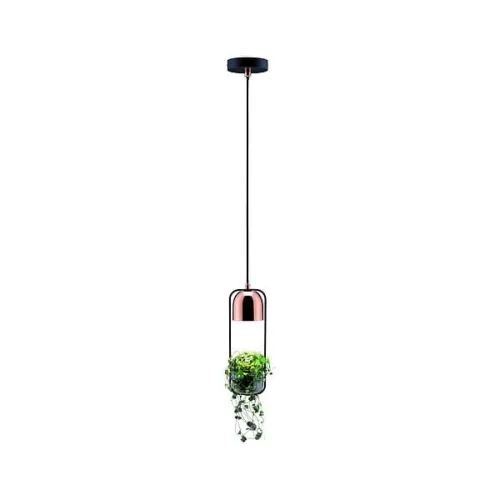 Wyprzedaż Neordic Fanja Lampa wisząca max. 1x20W GU10 230V Czarny/Miedź Metal Paulmann PL79749