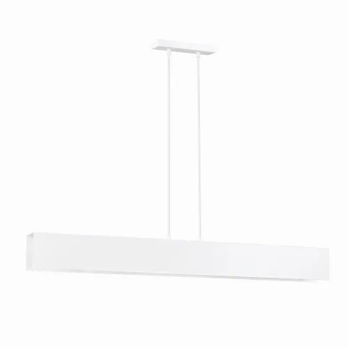 Lampa wisząca biała metalowa listwa rynna Emibig 673/4 Gentor 4 White 4xE27 96cm Hit sprzedaży