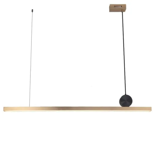 Lampa wisząca mosiężna listwa 88cm Step Into Design MD-7014-880 Boogie LED 9,5W 3000K Wyjątkowa oferta