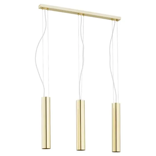 Lampa wisząca nad podłużny stół Argon 1443 Gomera 3xGU10 mosiądz Tylko do końca tygodnia