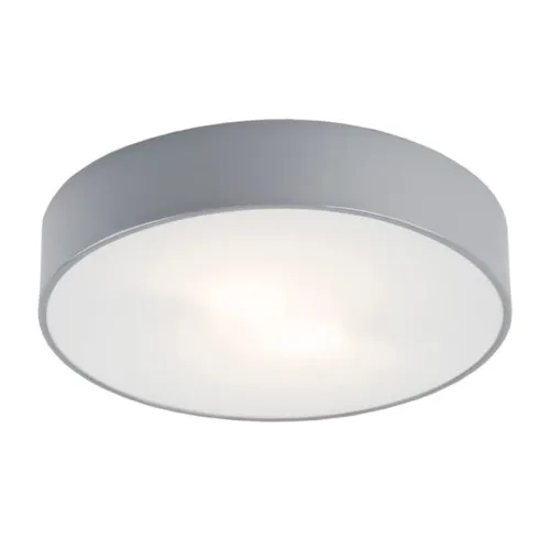 Oferta limitowana Szary okrągły plafon lampa sufitowa 75cm Argon 2535 Darling 6xE27