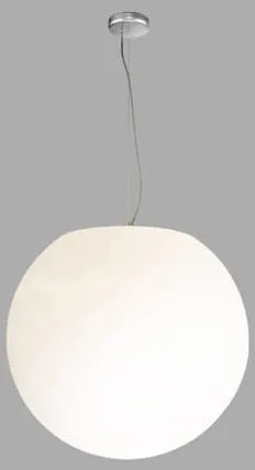 Zewnętrzna lampa wisząca biała świecąca kula na taras Nowodvorski 9607 Cumulus L E27 IP65 60cm x 140cm Wyjątkowa oferta