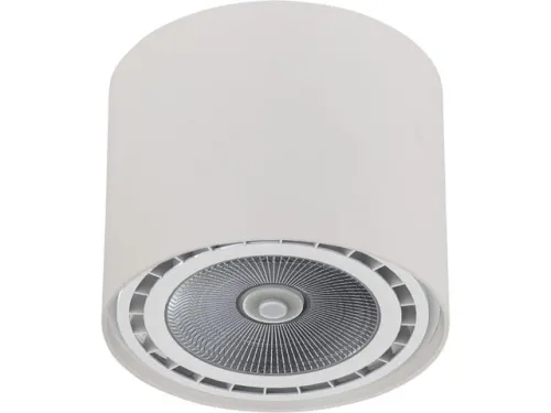 Zniżka Biała lampa sufitowa tuba walec spot punktowa Nowodvorski 9482 Bit S ES111 10,5cm x 11,5cm