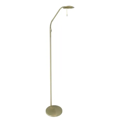 Bezpieczna płatność Mosiężna lampa regulowana podłogowa ledowa Steinhauer 7910ME Zenith LED 6W 3000K 150cm