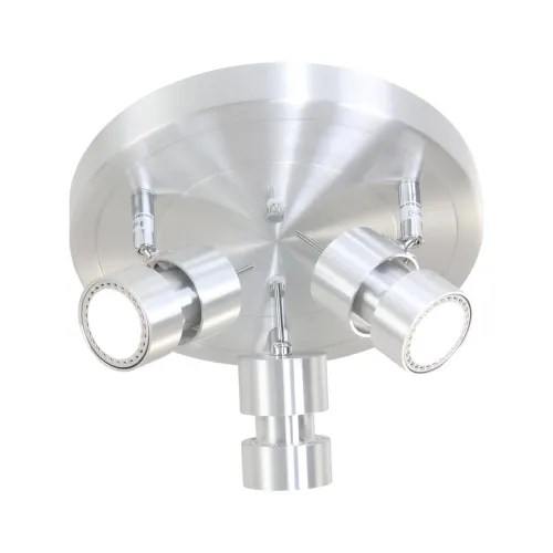 Srebrna nowoczesna lampa sufitowa plafon z reflektorami Steinhauer 7905ST Natasja LED 3x7W 2700K 26,5cm Wybór klientów