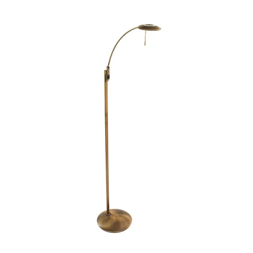 Mosiężna lampa regulowana podłogowa ledowa Steinhauer 7862BR Zenith LED 2x6W 3500K 144cm Wybór klientów