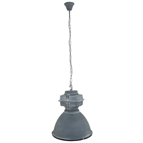 Wyprzedaż Szara industrialna lampa wisząca Mexlite 7779GR Densi E27 47cm