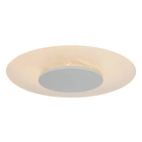 Biała okrągła lampa sufitowa plafon Steinhauer 7799W Lido LED 24W 3000K 42cm Bezpieczne zakupy
