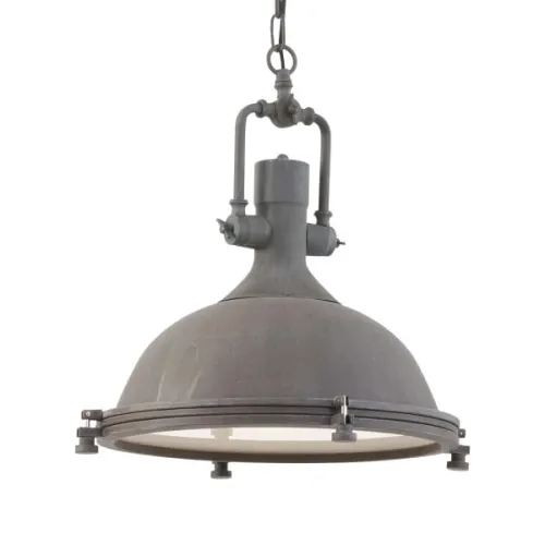 Brązowa industrialna lampa wisząca na łańcuchu Mexlite 7636B Eliga E27 40cm Wyjątkowa oferta